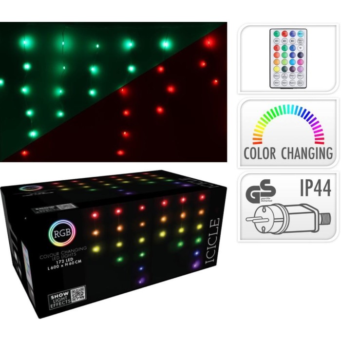 TENDA 172LED RGB 60X600CM